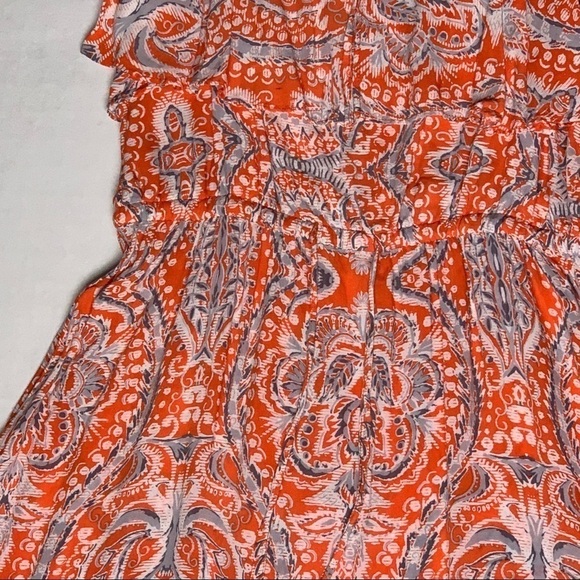 Banana Republic Tangerine Sundress Extra Small - Picture 4 of 8